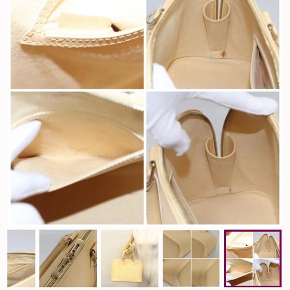 Louis vuitton Vanilla Epi leather Leather Alma PM BAG - Picture 8 of 8